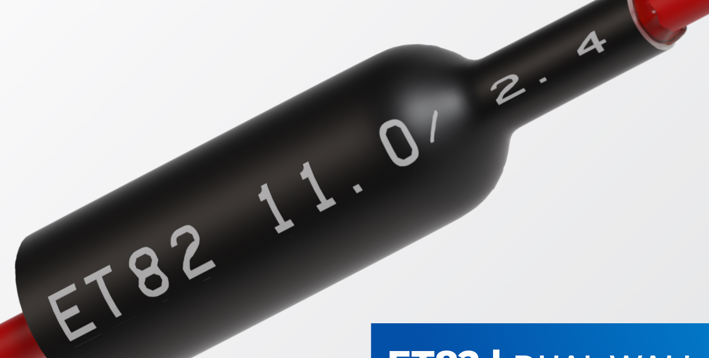 Eurotech dual-wall heat shrink tubing